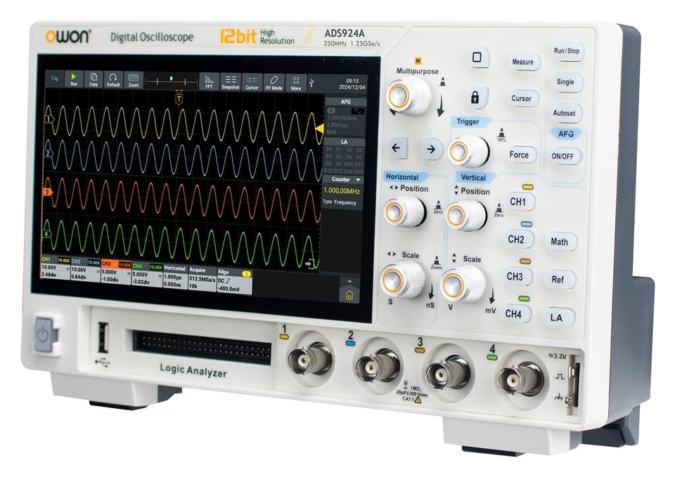 ADS900A Series 12bits Multifunction Digital Oscilloscope