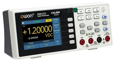 Teipiwch Multimeter Digidol OWON 5 1/2 Mainc Ddigidol